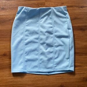 Blue Windsor skirt